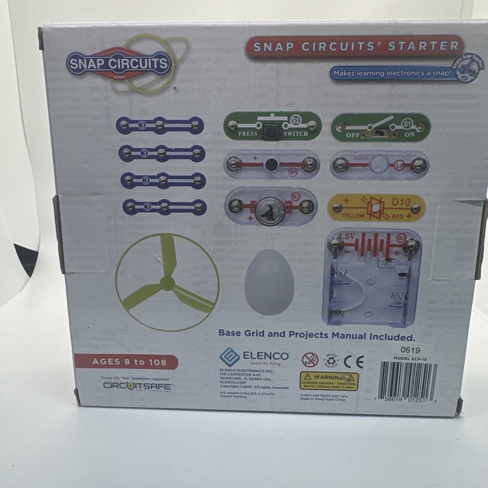 Elenco Snap Circuits Electronics Exploration Starter Kit