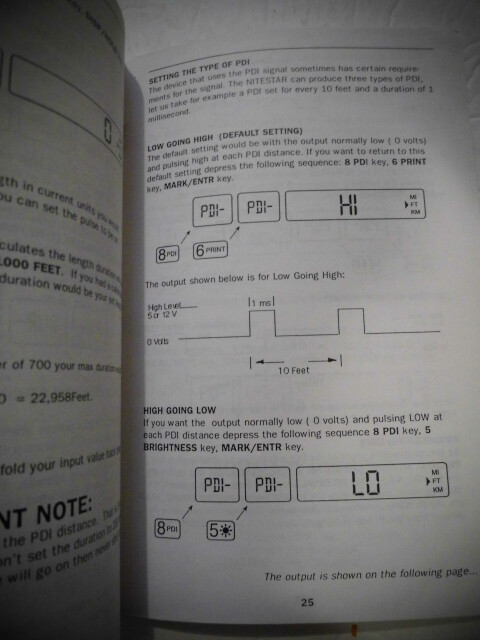 Nitestar Distance Measuring Vehicle Models NS-50 60 Installation Operation Guide