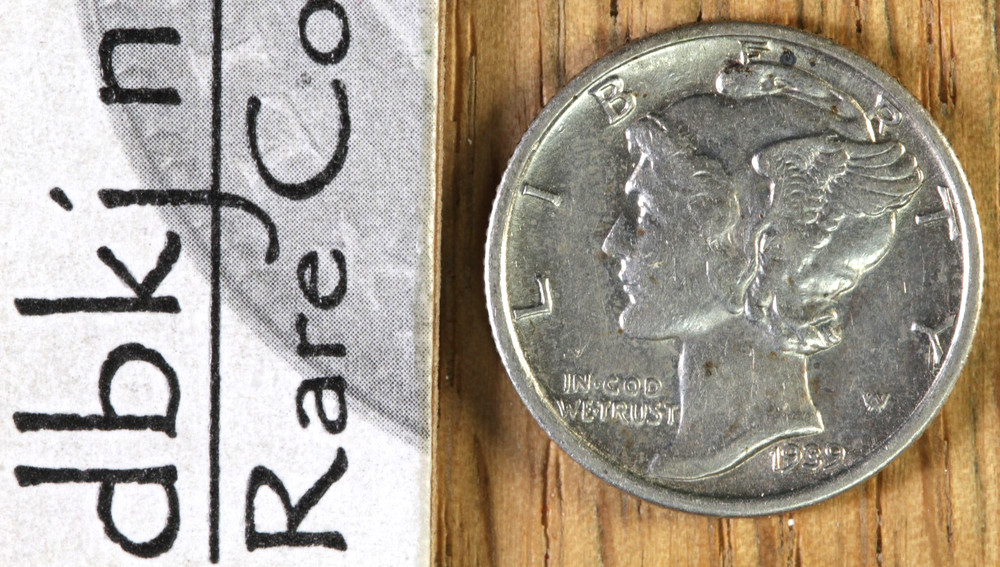 1939 S - Mercury Dime 10¢ - XF EF Extra Fine