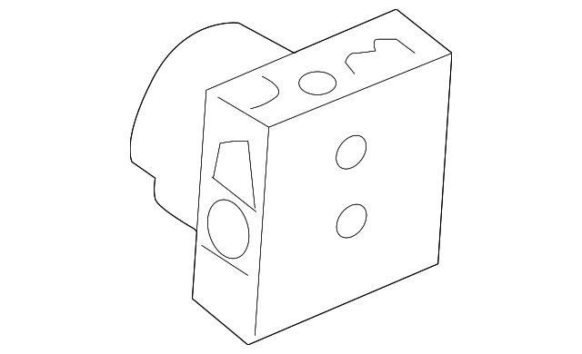 Genuine Ford ABS Modulator 6E5Z-2C215-AA
