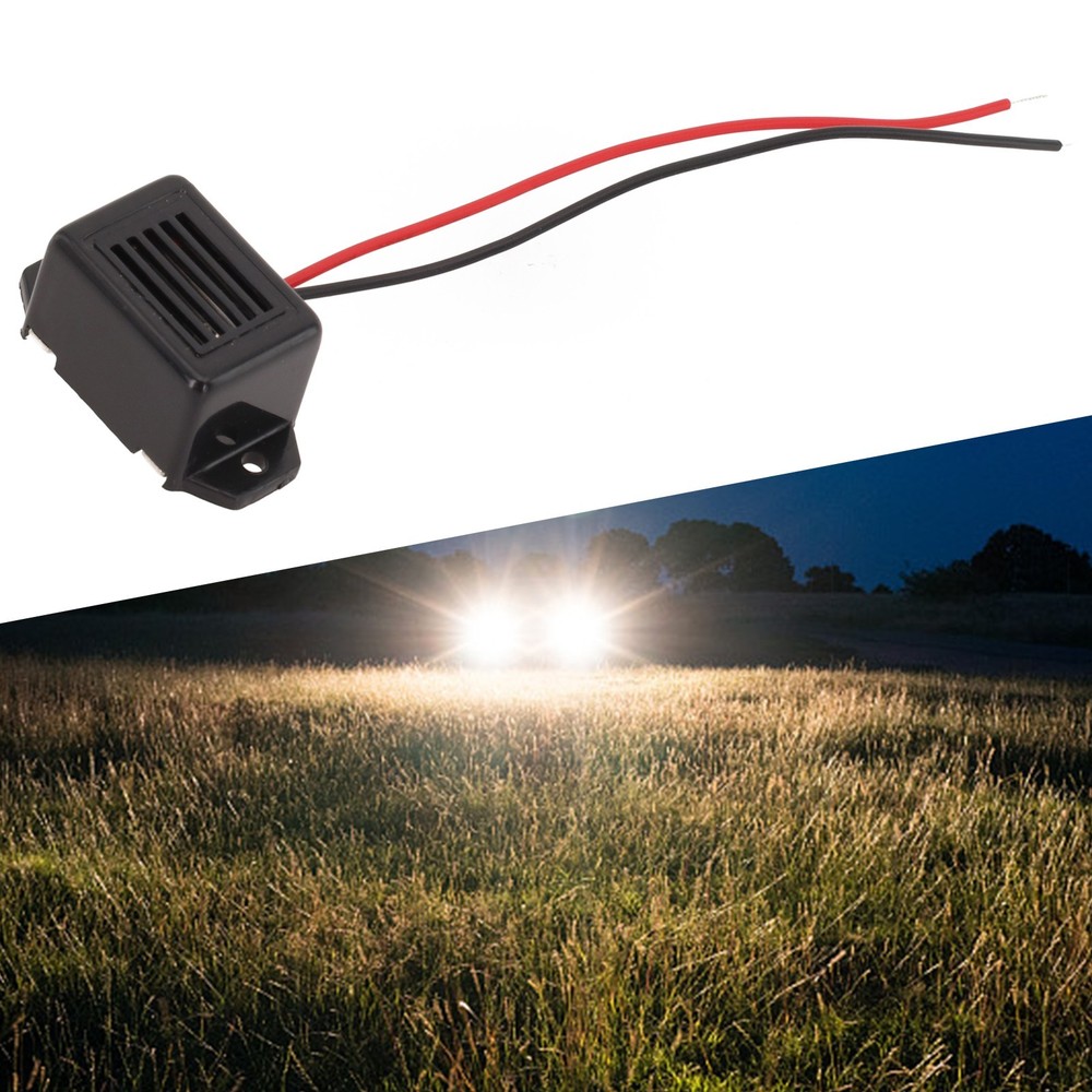 1PCS Car Light-off System Control Black Beeper 12V 75dB Adapter Cable