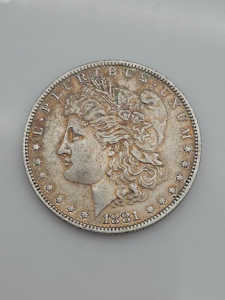 1881  O Morgan Silver Dollar