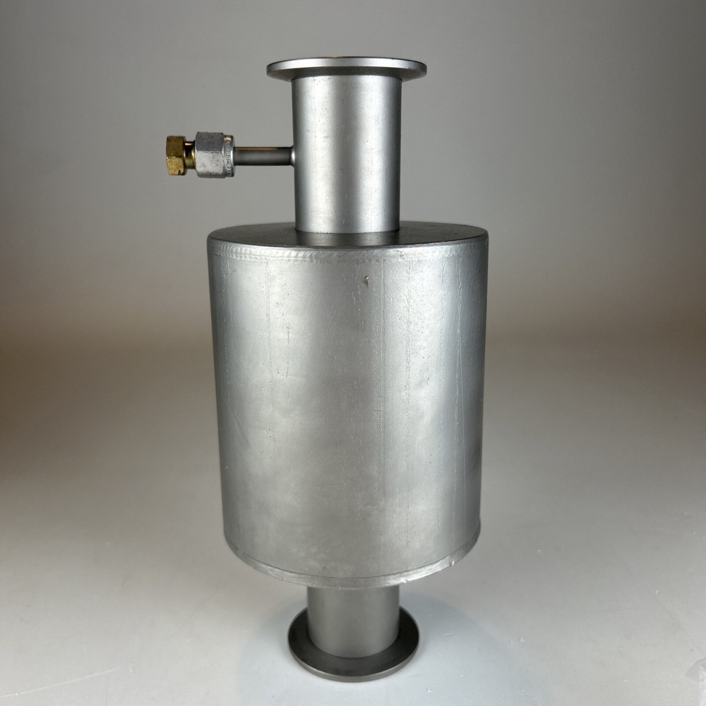 High Vacuum Stainless InLine KF40 Fourline Trap - Quick Connect NW40