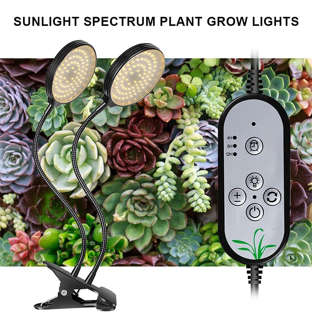 LED Grow Light Plant Growing Lamp Full Spectrum for Indoor Plants Hydroponics US