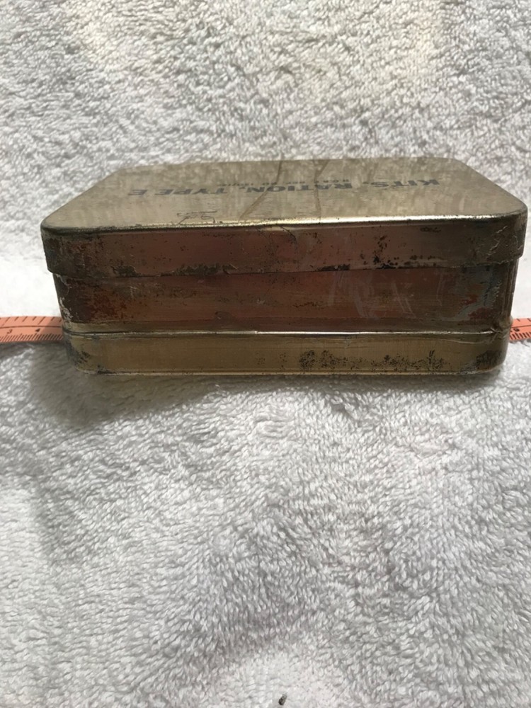 Kits, Ration, Type E RCAF Ref. No. 150/165 Tin