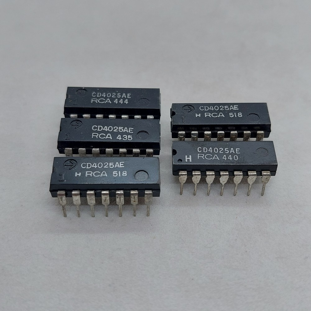 CD4025AE RCA INTEGRATED CIRCUIT X2pcs
