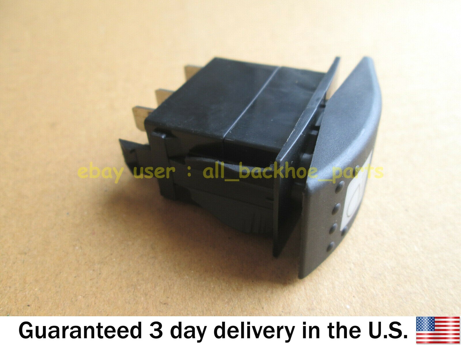 JCB BACKHOE - ROCKER SWITCH 12V, 6 PIN (PART NO. 701/60004)