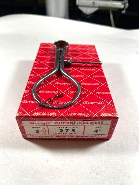 Starrett 4" Outside Spring Caliper Cat# 275