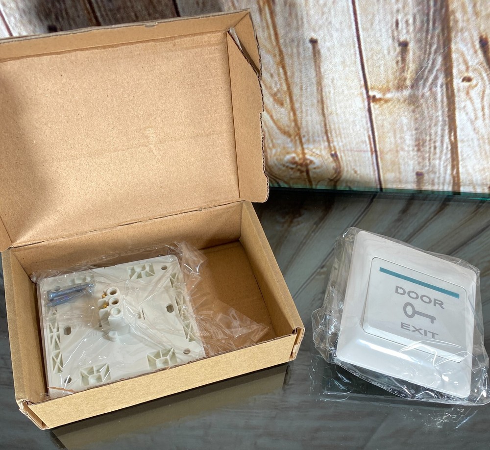 (2) DC12V Door Exit Button Security Push Button for Door Access Control System