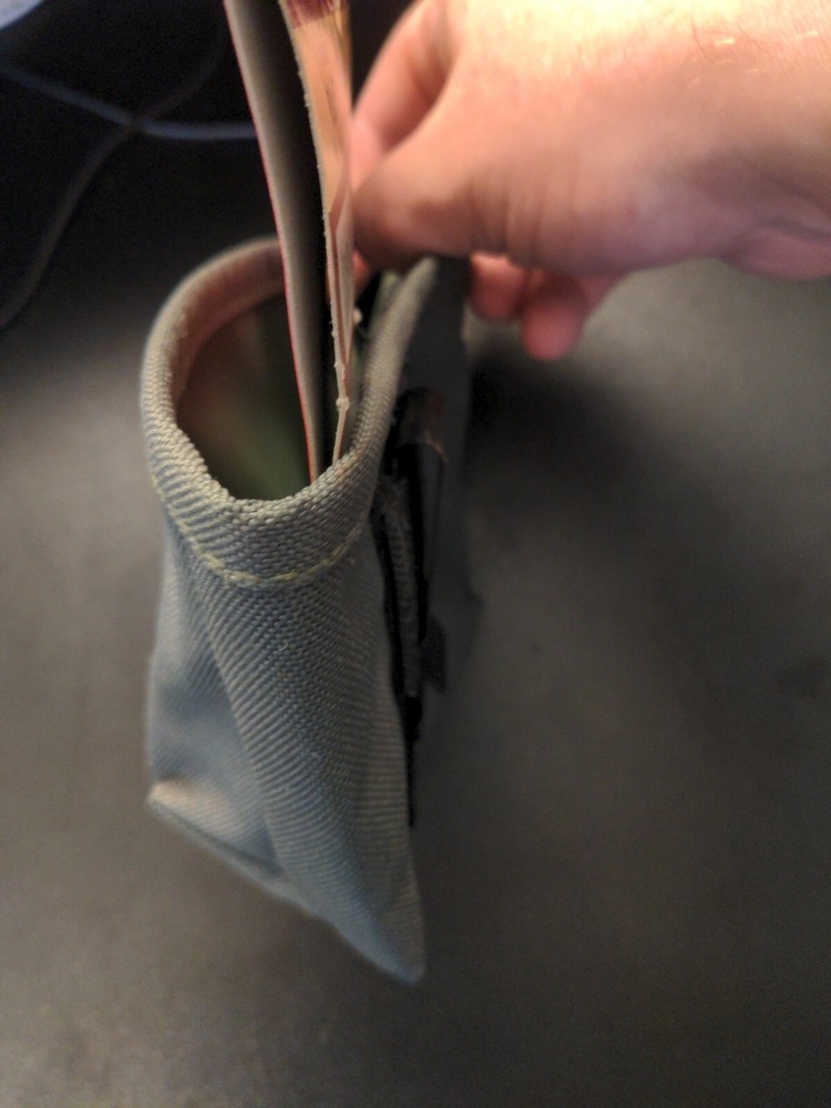 Allen Single Boxshell Carrier with Belt Clip