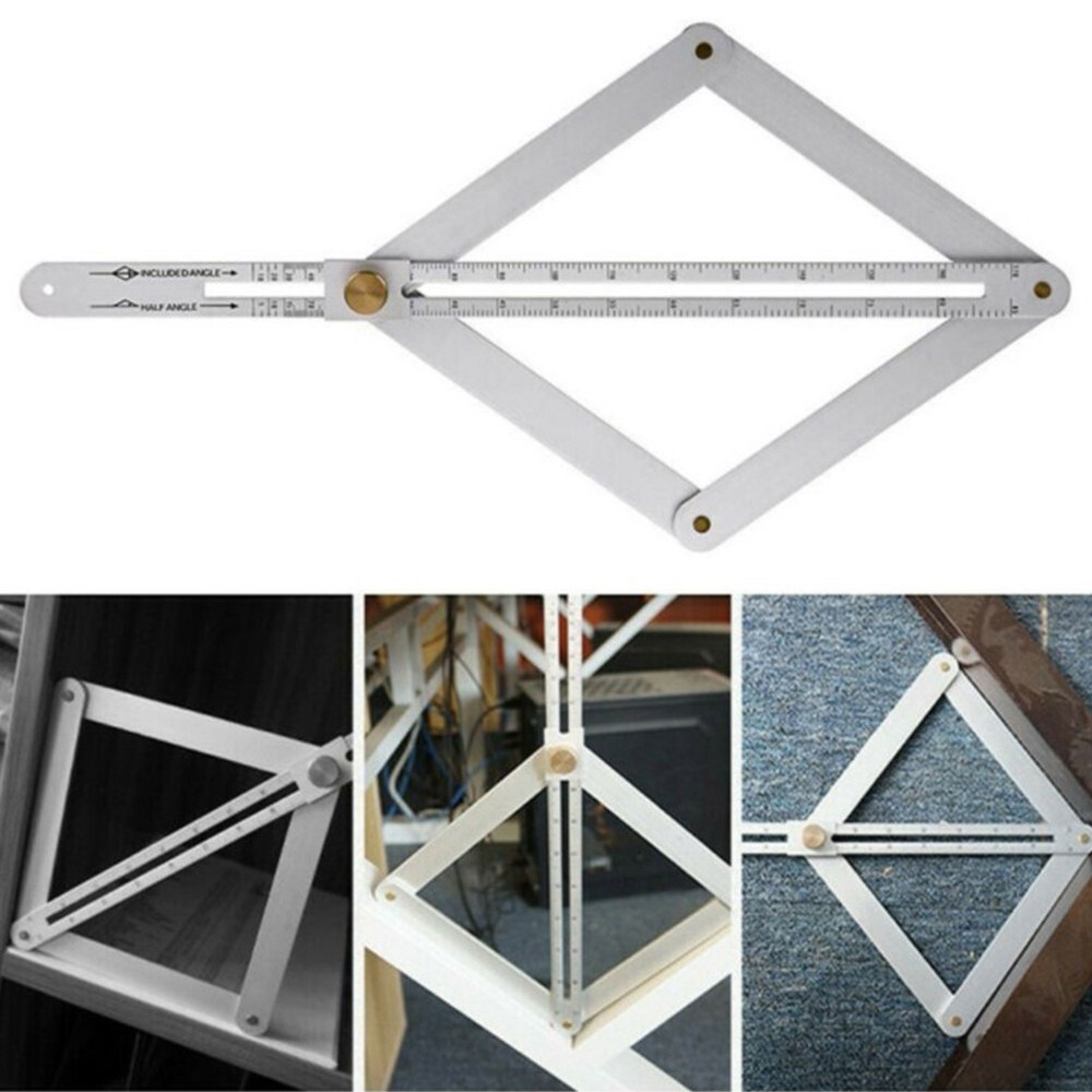 Square Protractor Protractor Artifact Ceiling Corner Angle Finder Foldable