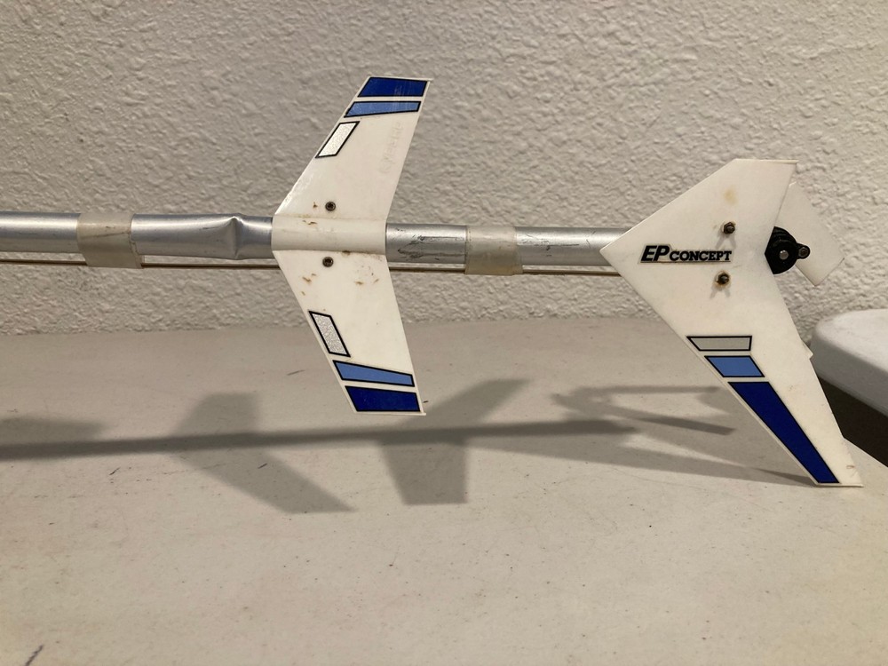 vintage Kyosho EP Concept RC helicopter Untested
