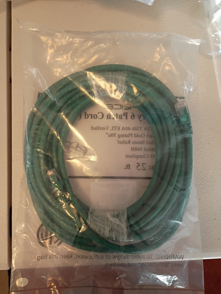 Cat 6 Patch Cord (UTP) 25ft