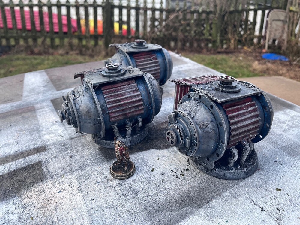 Sci-Fi Terrain pieces .31 – Tabletop Gaming scratch built.