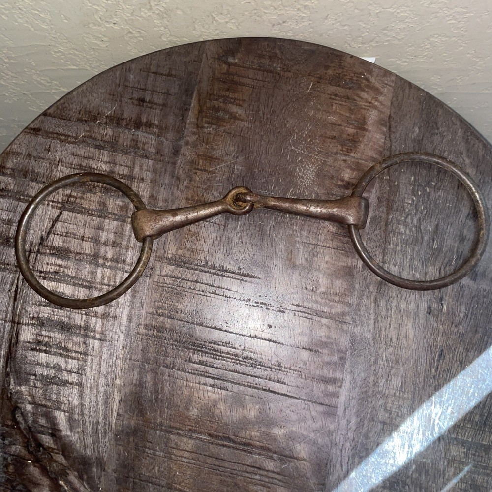 Vintage Single Joint Eggbutt Horse Bit