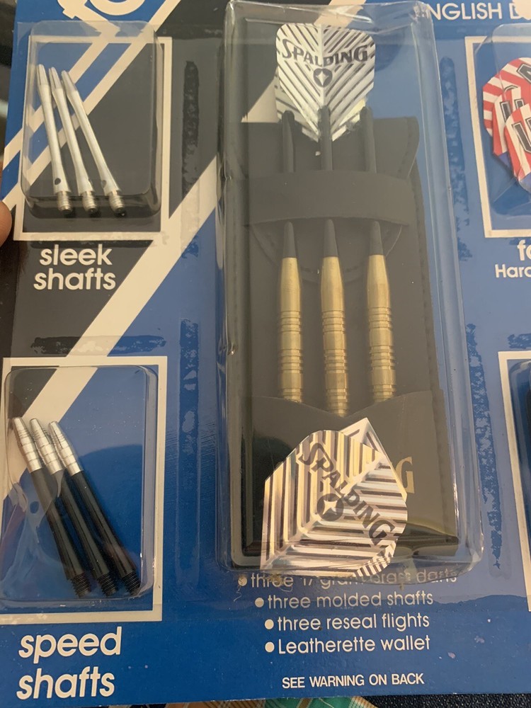 Brass Fix Spaulding English Dart Set