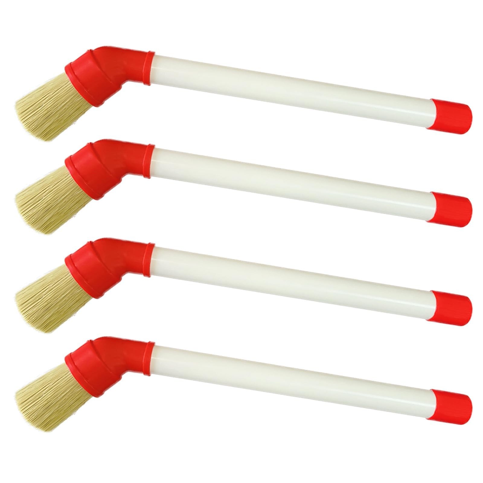 Tire Lube Brush Applicator Swab (4-Pack),11" Plastic Handle and 45° 11, 2025