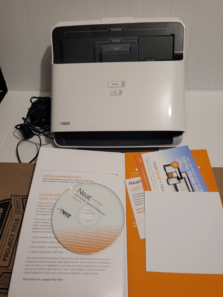 Neat Desk Desktop Scanner & Digital Filing System ND-1000 (Mac)