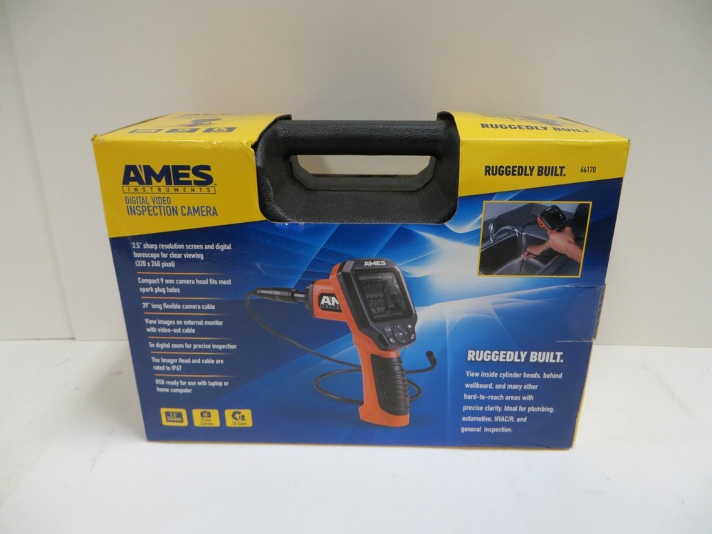 AMES INSTRUMENTS 64170 3.5" Digital Video Inspection Camera new