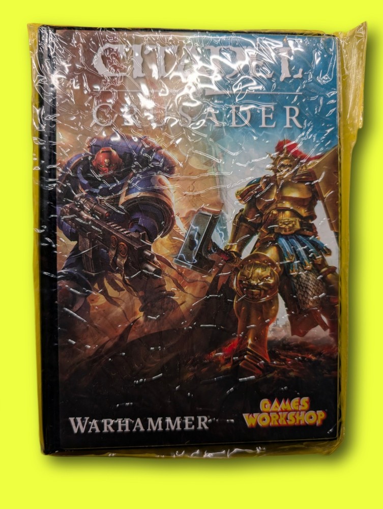 💥 Games Workshop Warhammer Citadel Crusader 40 Card Folder Protector 40k Space