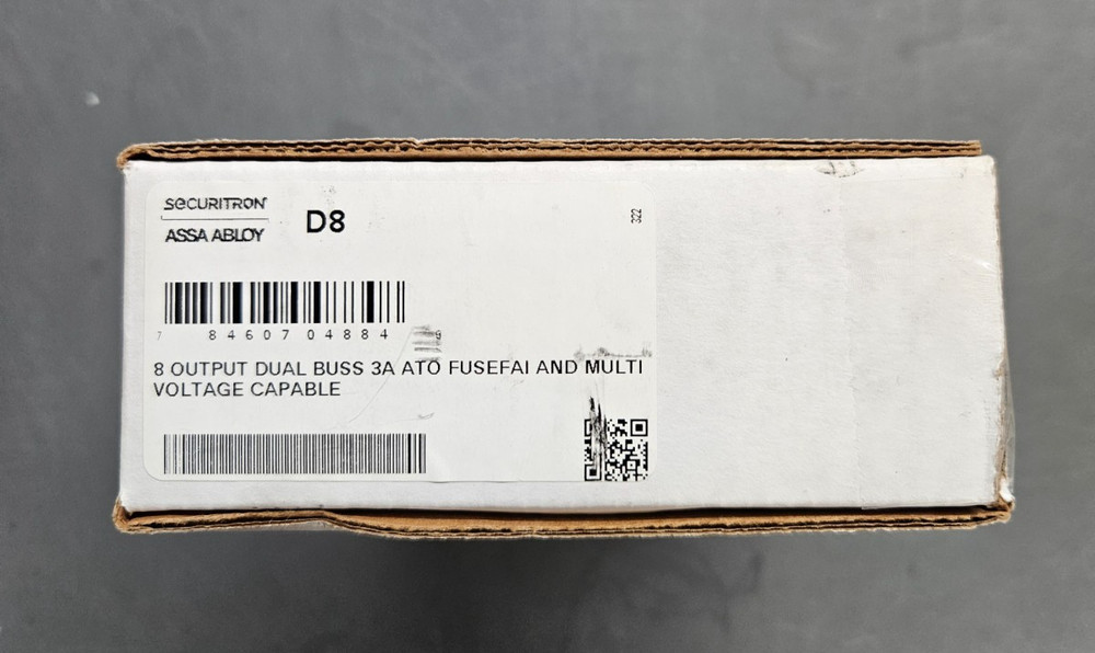 ASSA ABLOY Securiton AQL D8 Power Distribution Module (8 Output, Multi Voltage)
