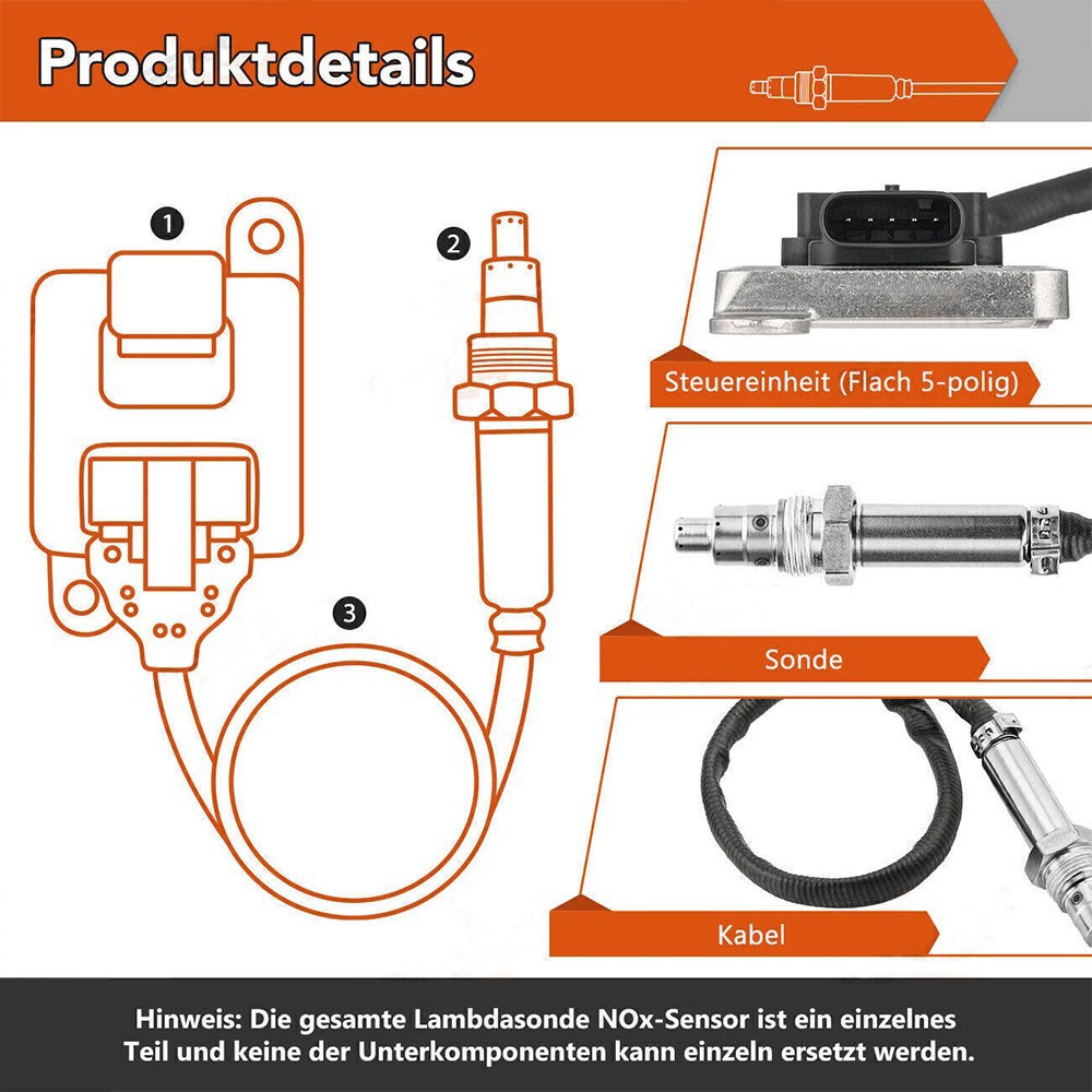 For BMW N43 E87 116i 118i 120i E90 316i NOX Sensor 11787587130 Lambda Sensor