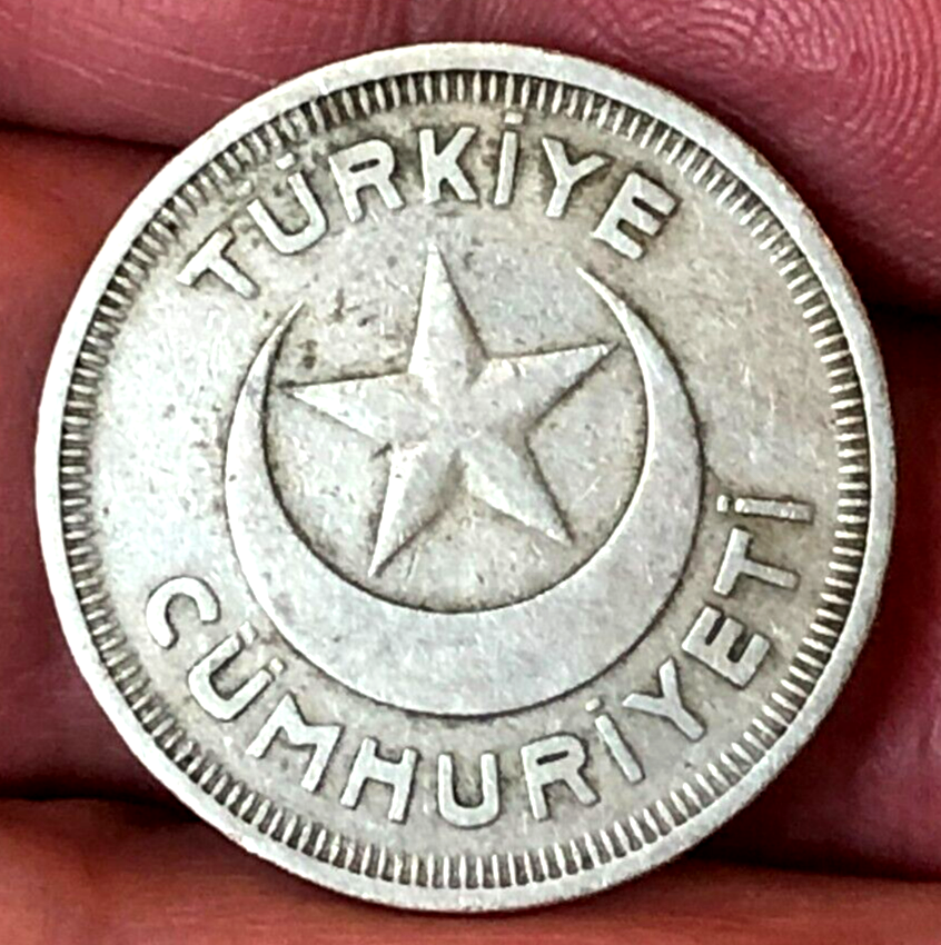 1938 Turkey 10 Kurus