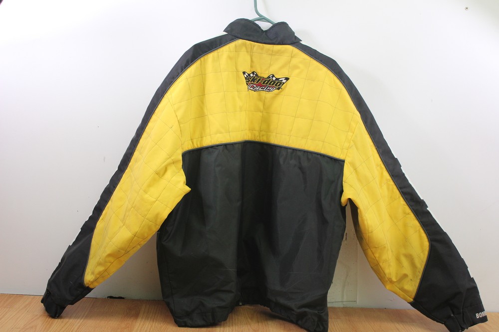 Vintage Ski-Doo Rotax Yellow Jacket Size L