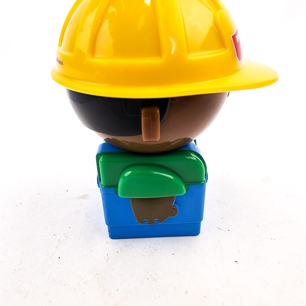 Tonka Mighty Builders Construction Site Worker Figure Replacement Hard Hat 2017