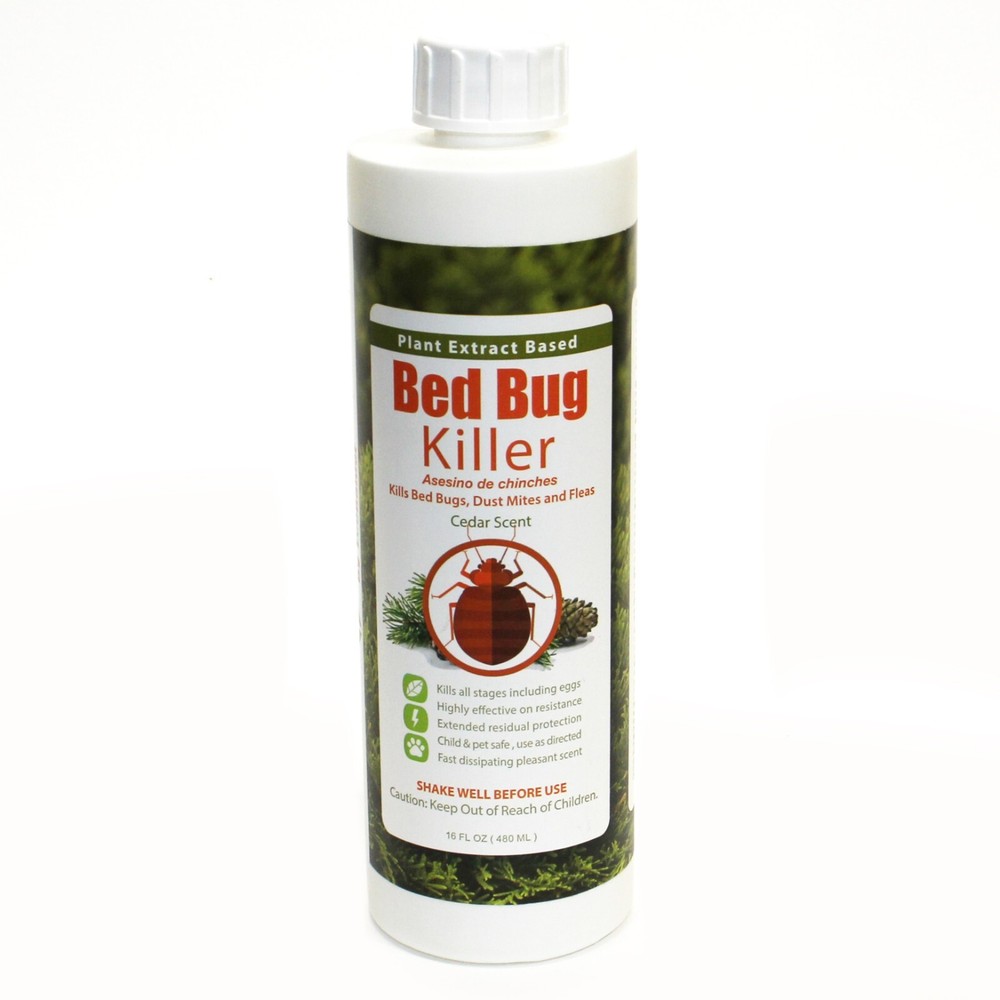 EcoRaider Bed Bug Killer Plant Extract Based 16 fl oz