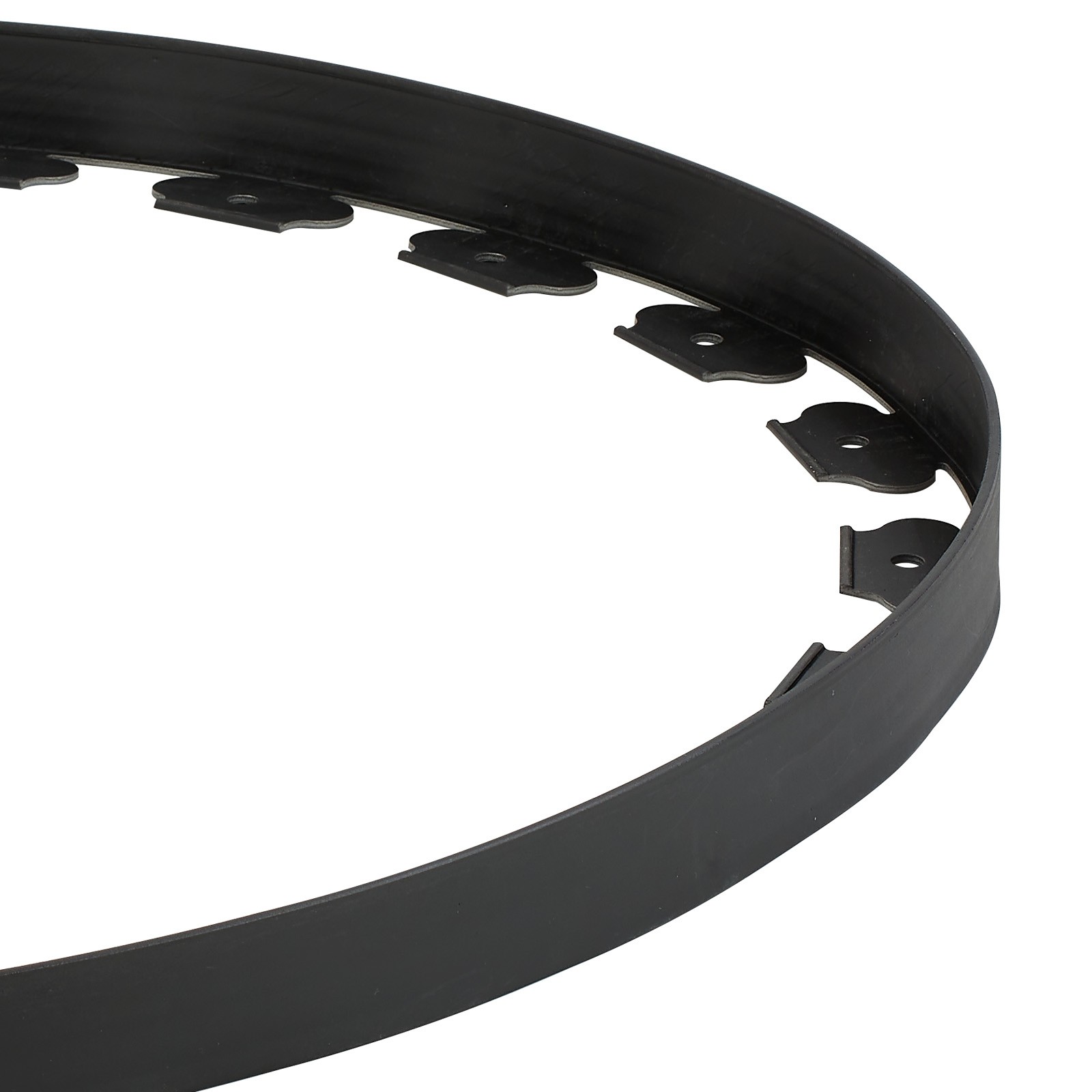 Uimoso 20ft x 2in L-Shaped Plastic Garden Edging, Durable No-Dig Border