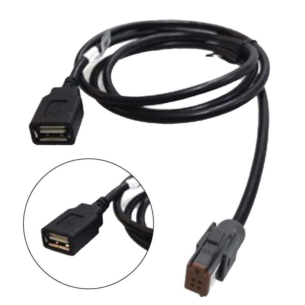 USB Adapter Cable Audio Input Media Data Parts Replacement 100cm Length 1pc