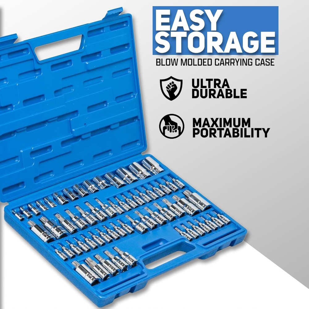 10083A Master Torx Bit Socket and External Torx Socket Set, S2 and CrV Steel, Su