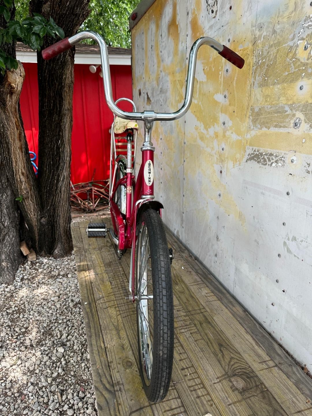 1972 Schwinn Lil 'Chik Bicycle Bendix Coaster Brake S7 20" Burgundy