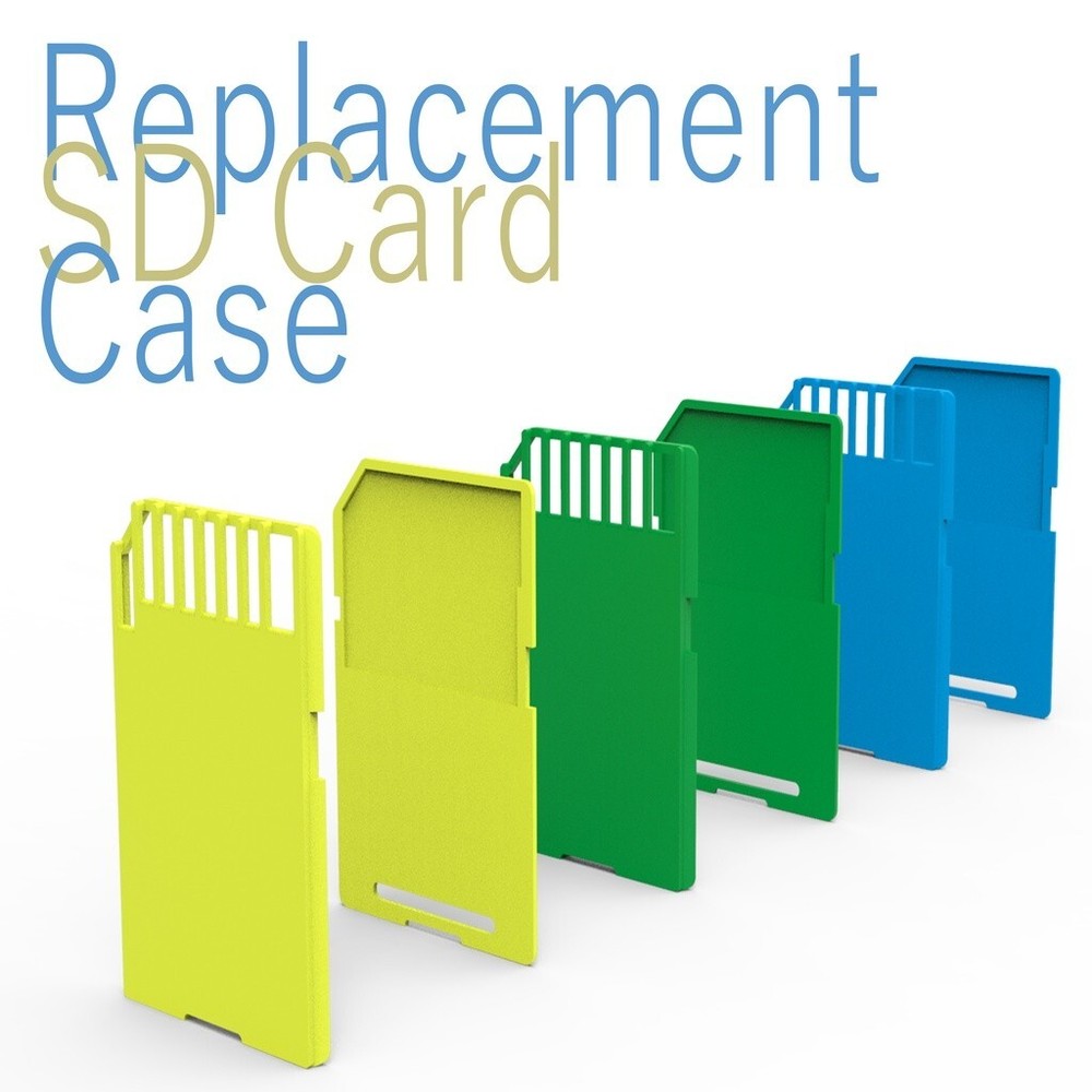3D Printed SD Card Replacement Shell - Cracked/Broken Shell Case Replacement