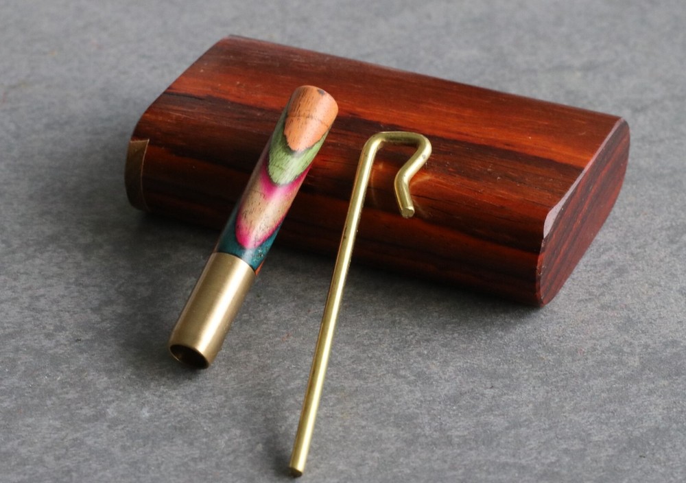 2" Brass One Hitter with Flat Tip-Quality Pipe designed for 3" Dugouts