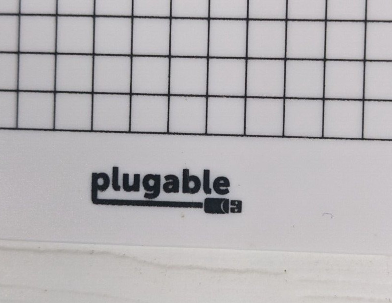 plugable 8 " ruler and 5 x5mm graph plastic for math crafting and more