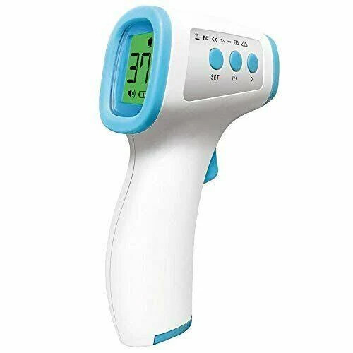 Forehead Thermometer Touchless Infrared Fever Temperature Indicator Digital