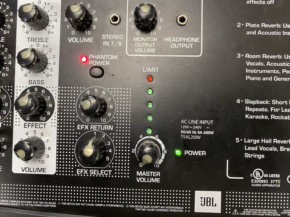 JBL EON 210P Portable PA System