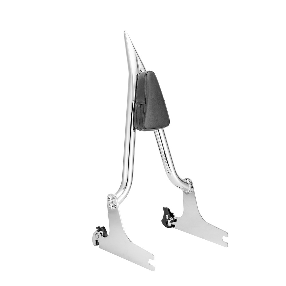 MOFUN 24" Sharp Backrest Sissy Bar For Harley Softail Custom, Springer Softail..