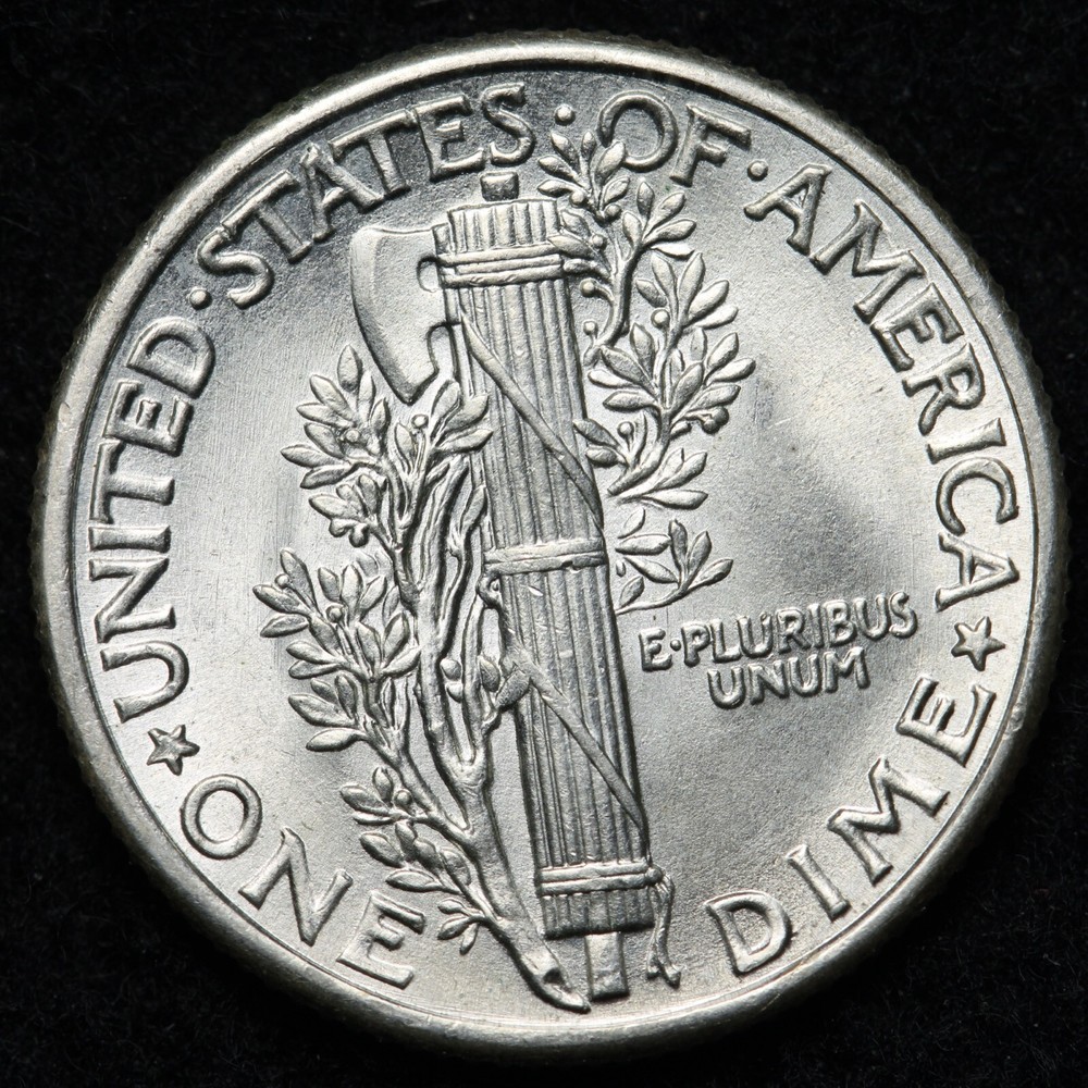 1937 Mercury Silver Dime BU *UNCIRCULATED* MS E164 WTP