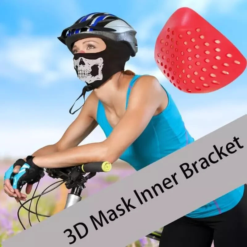 2 Pack 3D Mask Face Shell Inner Bracket for Men -Silicone Faceshell for Spider C