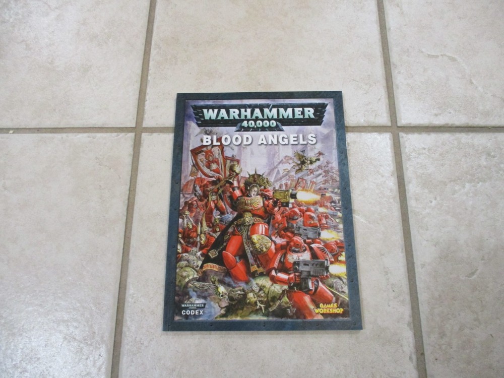 Warhammer 40k Codex Blood Angels 2001