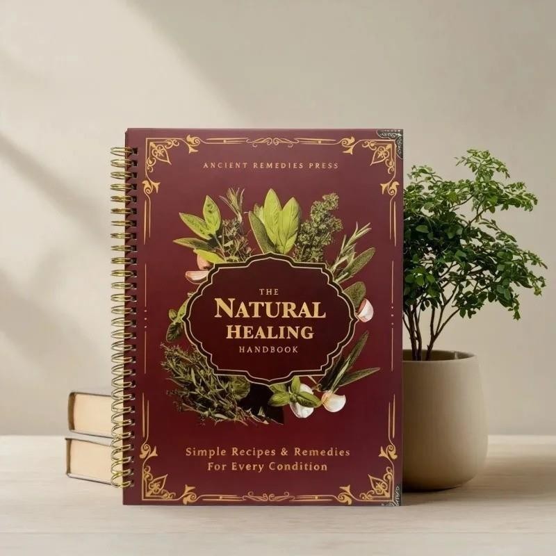 The Natural Healing Handbook - Ancient Herbal Remedies Spiral-Bound Guide
