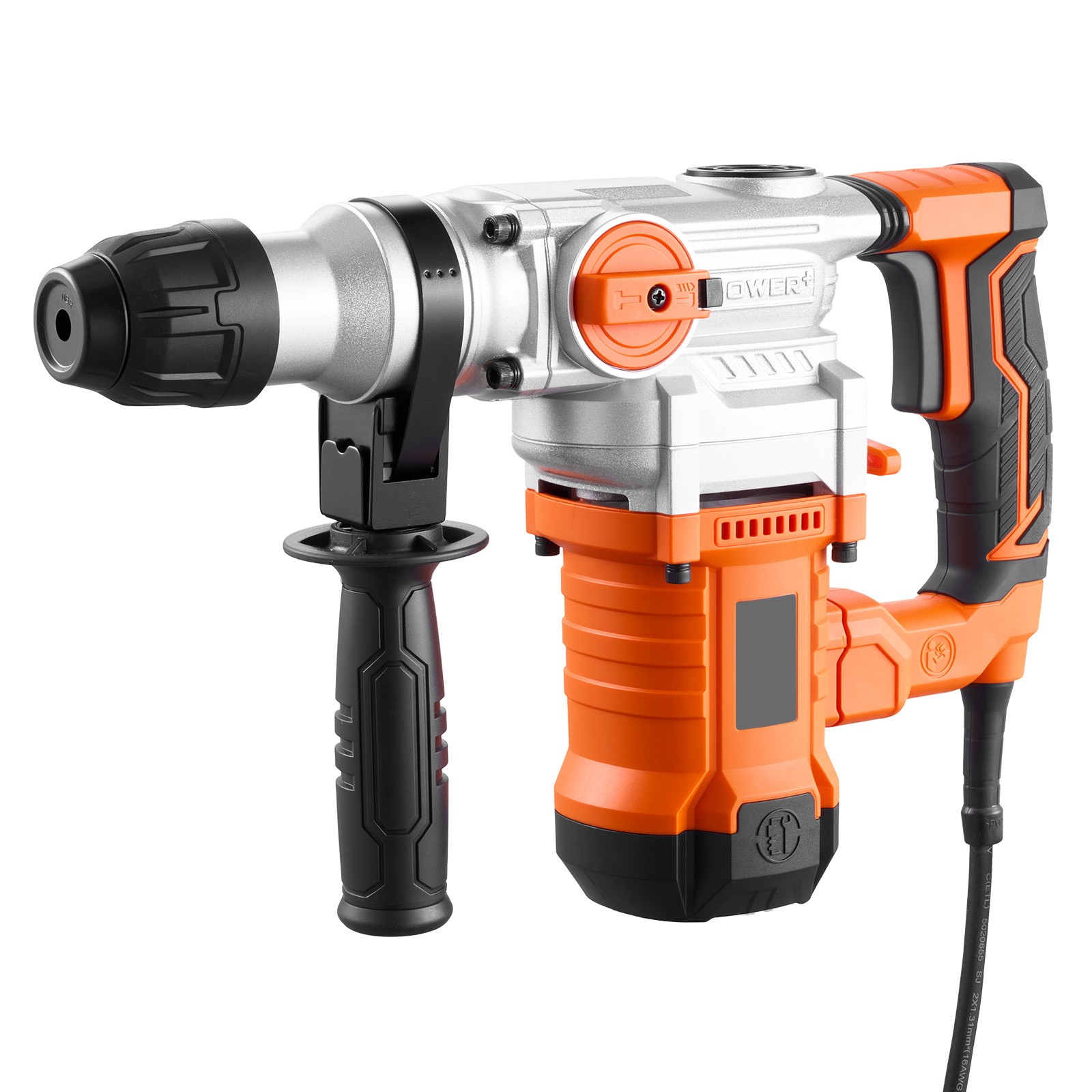 Uimoso Rotary Hammer Drill 1-1/8 in SDS-Plus Electric for Concrete and Masonry