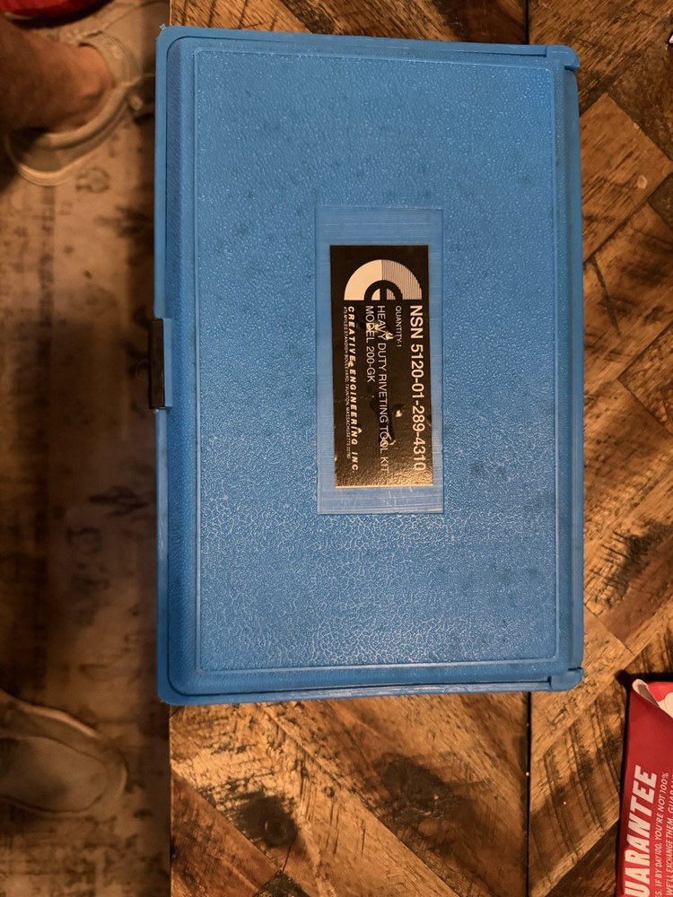Brute 200-GK hand riveter kit manufactured by Creative Engineering