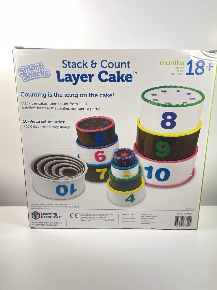 Learning Resources Stack and Count Layer Cake