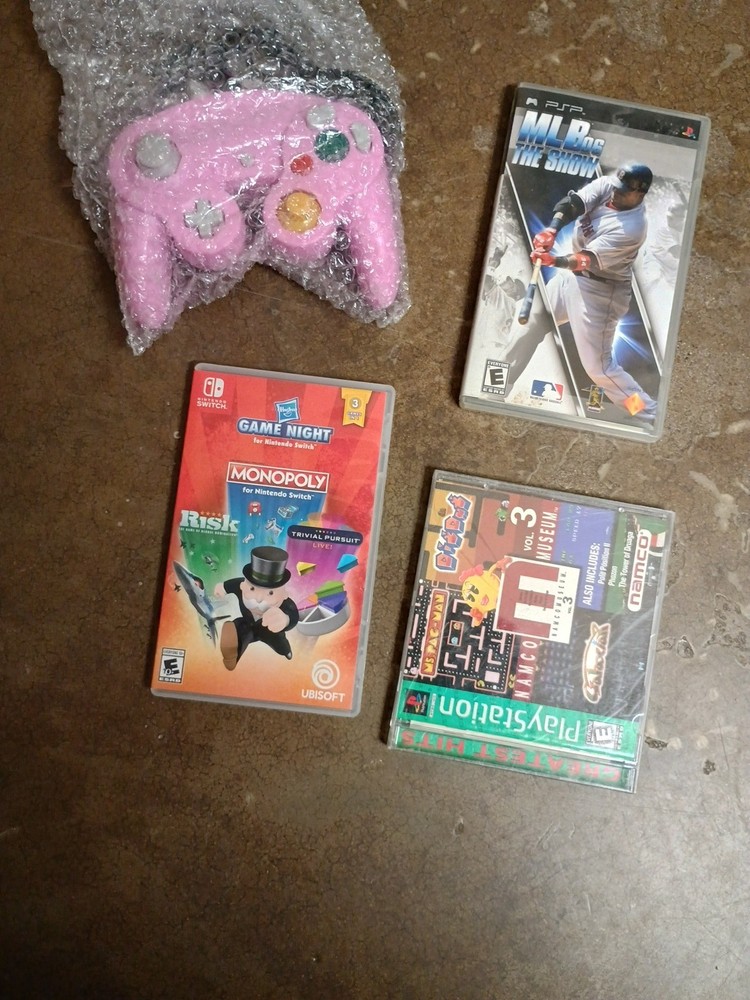 4 Piece Requested Bundle.  Controller And 3 Games