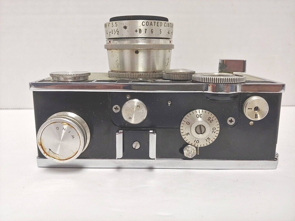 Vintage ARGUS Rangefinder Camera With Leather Protective Case - Untested/As-Is