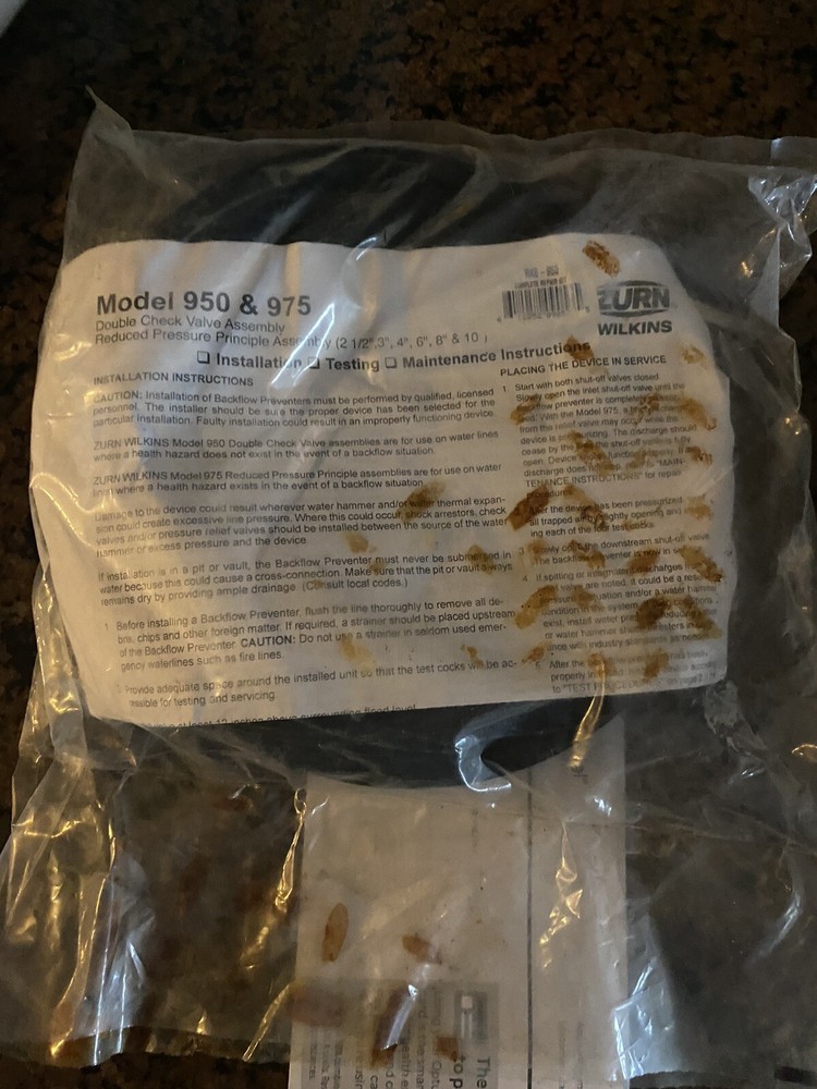 6” Wilkins 950 Da Total Rubber Kit